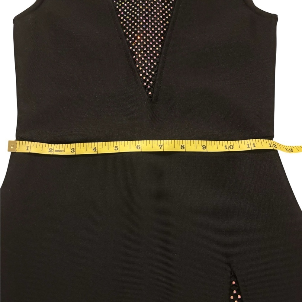Elegant Bodycon  Mesh Detail Mini Dress - Picture 7 of 15